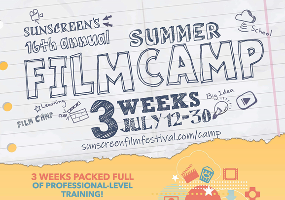 Sunscreen Summer Film Camp